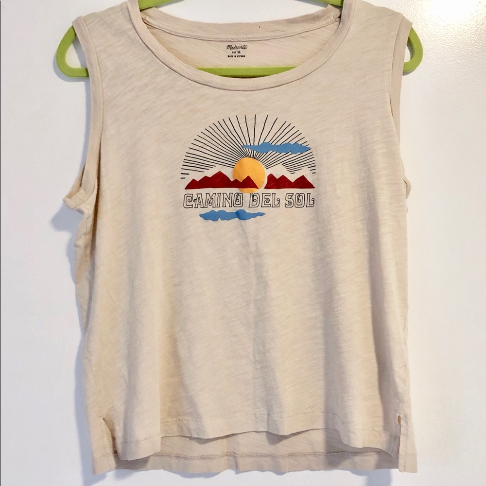 Madewell Camino Del Sol Muscle Tank